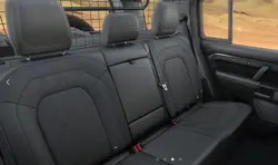 Land Rover Defender 110 Carpathian Rear Seats
