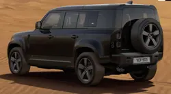 Land Rover Defender 110 V8 Rear 3-Quarter View