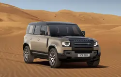 Land Rover Defender 110 X Front 3-Quarter View