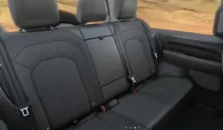 Land Rover Defender 90 Carpathian Rear Seat