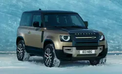 Land Rover Defender 90 X Front 3-Quarter View