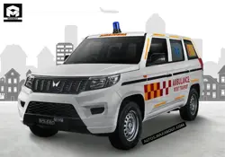 New Mahindra Bolero Neo Plus Ambulance Price in India