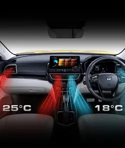 Mahindra XUV 3XO Dual Zone Climate Control