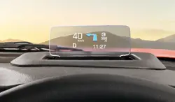 Toyota Urban Cruiser Taisor Heads-Up Display