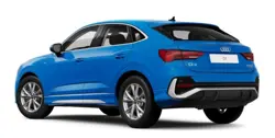 Audi Q3 Sportback Rear 3-Quarter View
