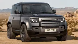 Land Rover Defender 90 V8 Front 3-Quarter View