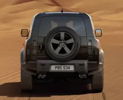 Land Rover Defender 90 V8 Rear View