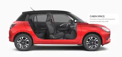 Maruti Swift Cabin Space
