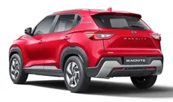 Nissan Magnite Geza CVT Special Edition Rear 3-Quarter View