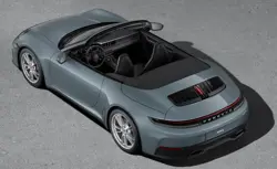 Porsche 911 Carrera Cabriolet Upper View