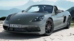 Porsche 718 Boxster GTS 4.0 Front 3-Quarter View