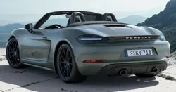 Porsche 718 Boxster GTS 4.0 Rear 3-Quarter View