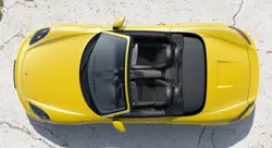 Porsche 718 Boxster Upper View