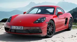 Porsche 718 Cayman GTS 4.0 Front 3-Quarter View
