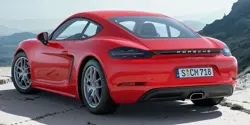 Porsche 718 Cayman Rear 3-Quarter View