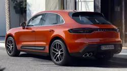 Porsche Macan S Rear 3-Quarter View
