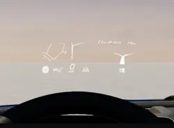 Mercedes CLE 300 Cabriolet Heads-Up Display