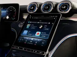 Mercedes CLE 300 Cabriolet MBUX Infotainment System