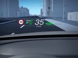 Mercedes GLC 43 AMG Heads-Up Display