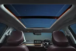 Tata Curvv Voice Assisted Panoramic Sunroof with Mood Lighting