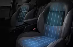 Tata Nexon CNG Premium Benecke-kaliko Ventilated Leatherette Seats