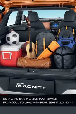 Nissan Magnite Boot Space