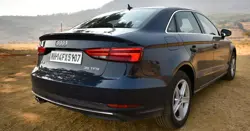 Audi A3 Close-up Rear View 