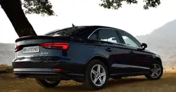 Audi A3 Rear 3-Quarter View 