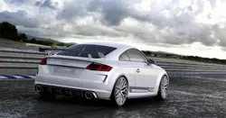 Audi TT Quattro Rear 3-Quarter View