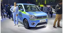 Maruti Wagon R Flex Fuel Front 3-Quarter View