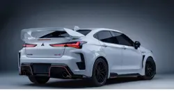 Mitsubishi Lancer Rear 3-Quarter View