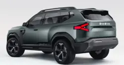 New Renault Duster Rear 3-Quarter View