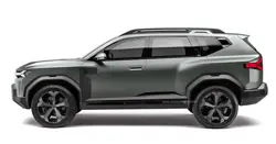 New Renault Duster Side View