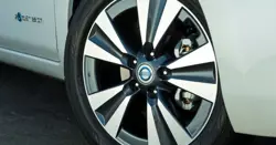 Nissan Leaf Close-up Wheels