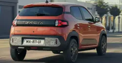Renault Kwid EV Rear 3-Quarter View