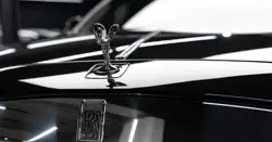 Ghost V-Specification Logo Close-up View