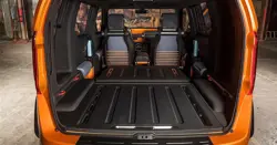  New Toyota Land Cruiser Mini Rear Close-up View (inside)