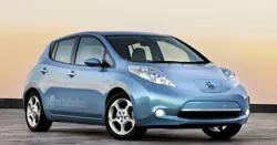 Nissan Leaf 3-Quarter View