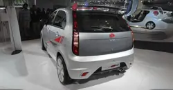  Tata Indica Vista (2010) Concept S2 Rear 3-Quarter View