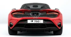 2024 McLaren 750S Coupe Rear View
