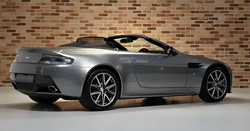 Aston Martin V8 Vantage Roadster Right Rear 3-Quarter View