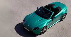 Aston Martin V8 Vantage S Volante (P) Areial View