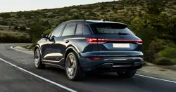 Audi Q6 Rear 3-Quarter View