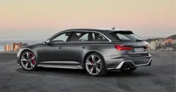 Audi R6 Rear 3-Quarter View 