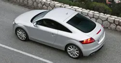 Audi TT (2011) Aerial View