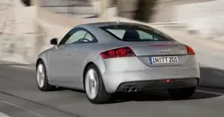Audi TT (2011) Rear 3-Quarter View