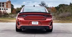 Dodge Charger SRT HELLCAT Rear View