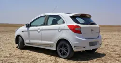 Ford Figo Sports Edition Rear 3-Quarter View