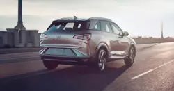 Hyundai Nexo Rear 3-Quarter View