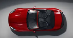 Jaguar F-Type SVR Coupe Aerial View